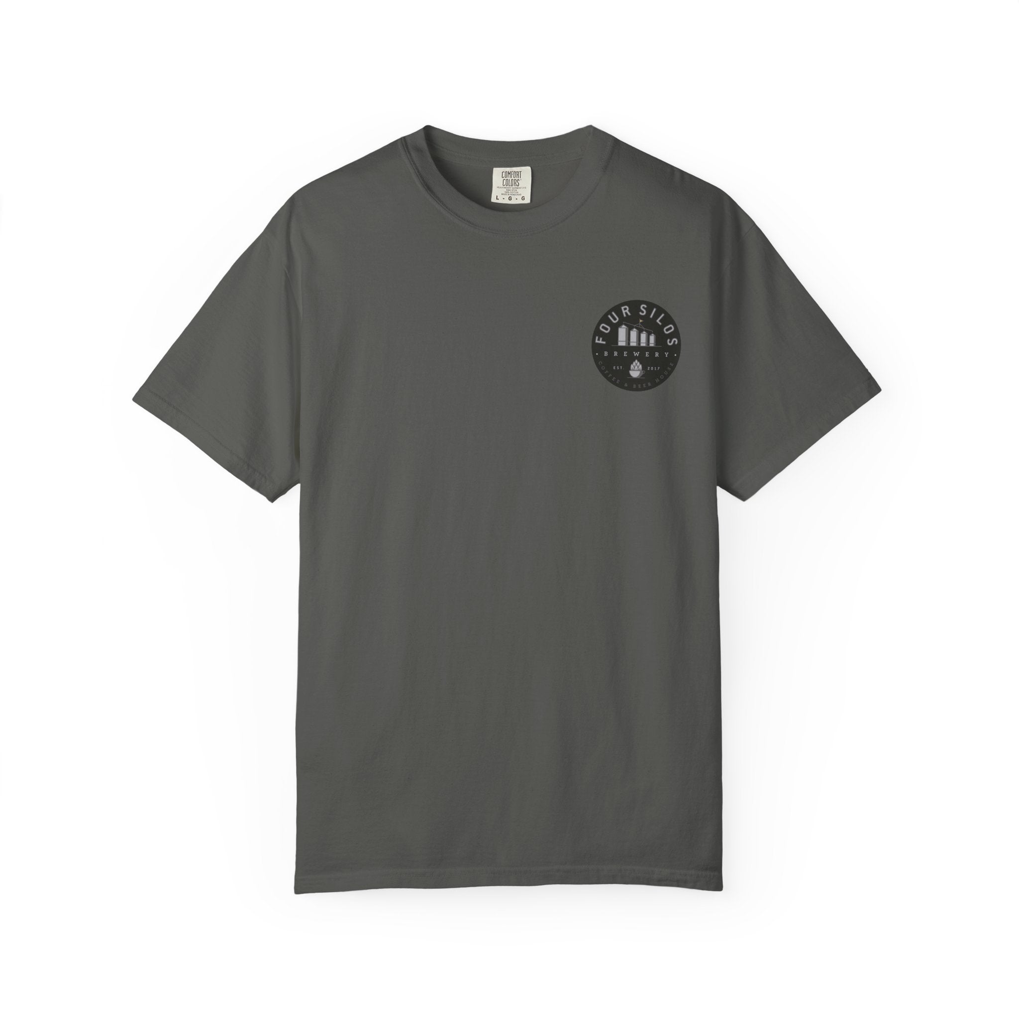 Four Silos Pocket Logo Tee