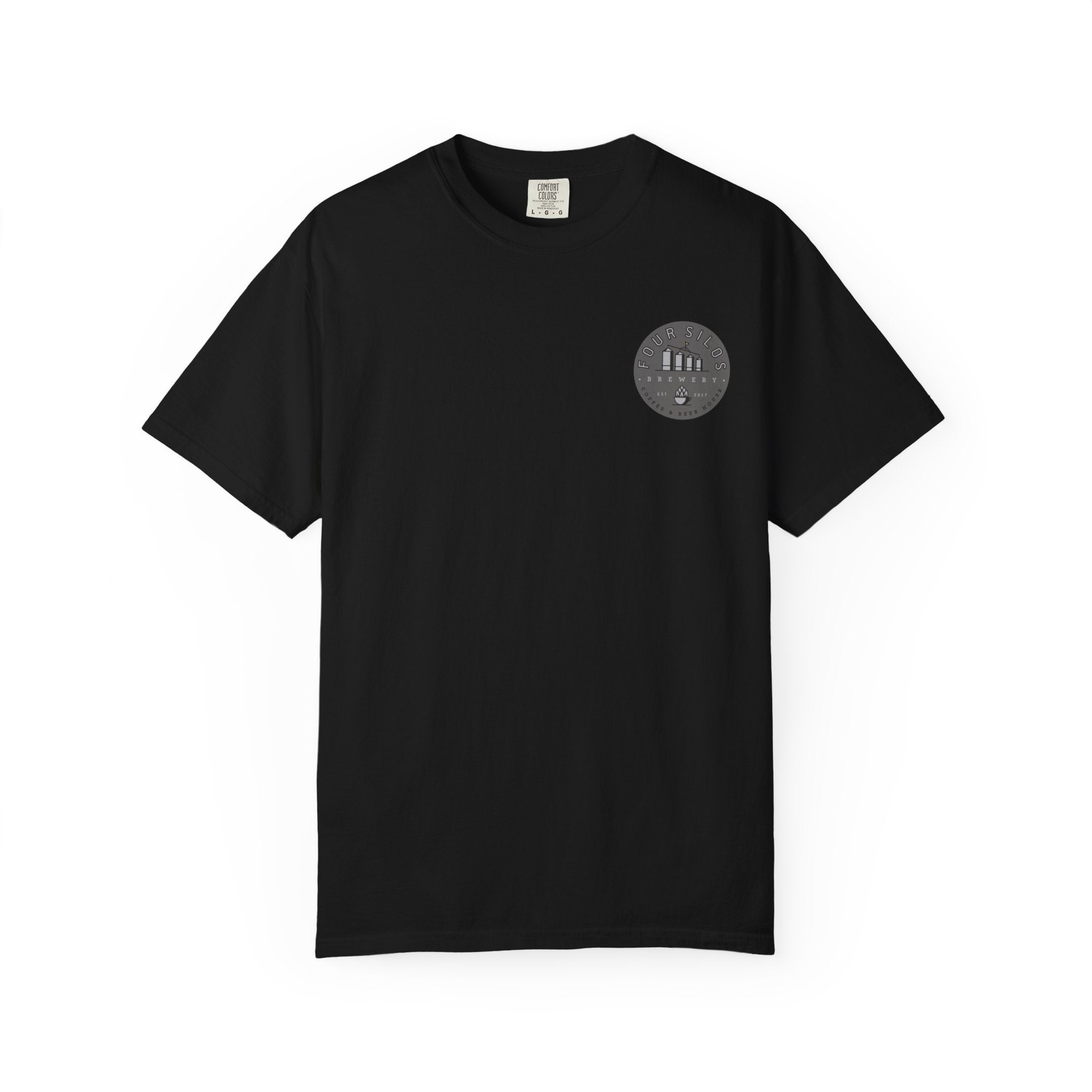 Four Silos Pocket Logo Tee