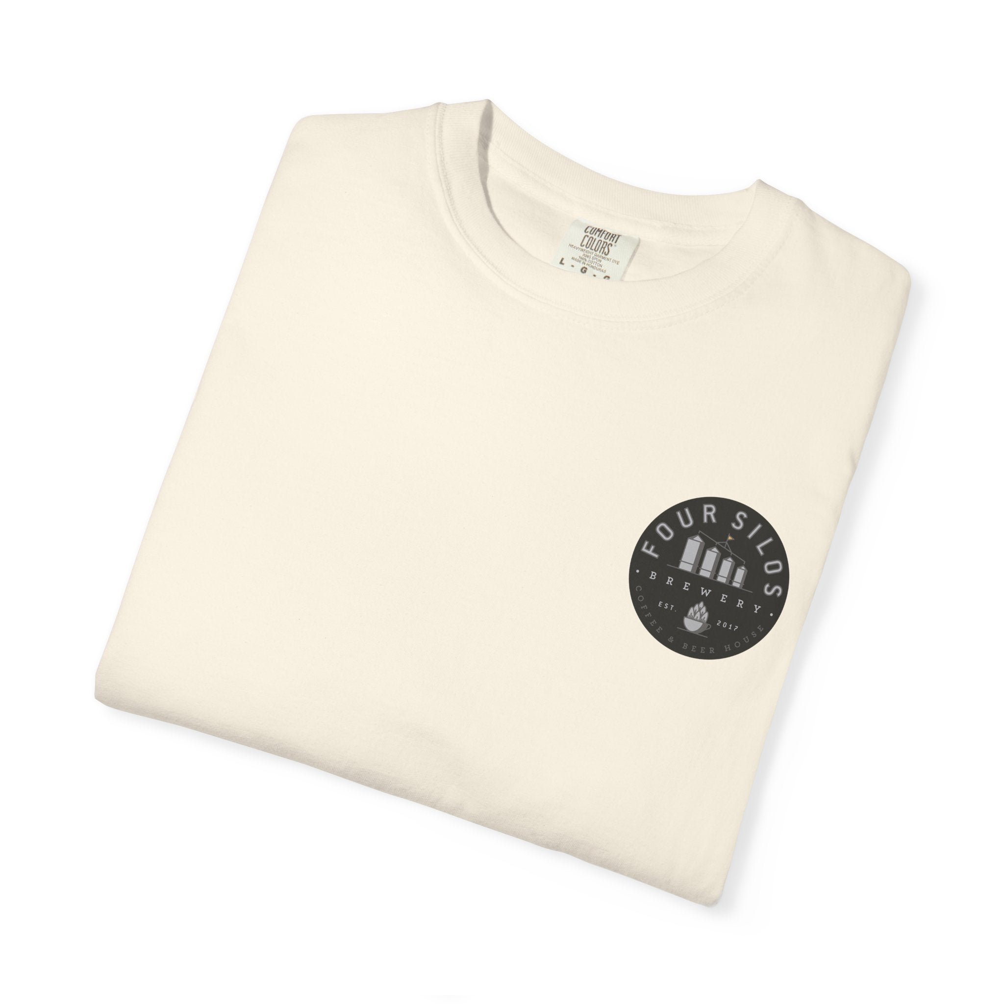 Four Silos Pocket Logo Tee
