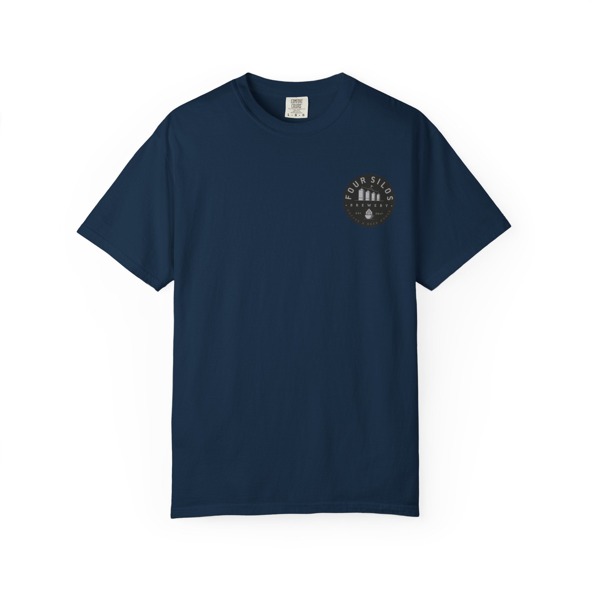 Four Silos Pocket Logo Tee