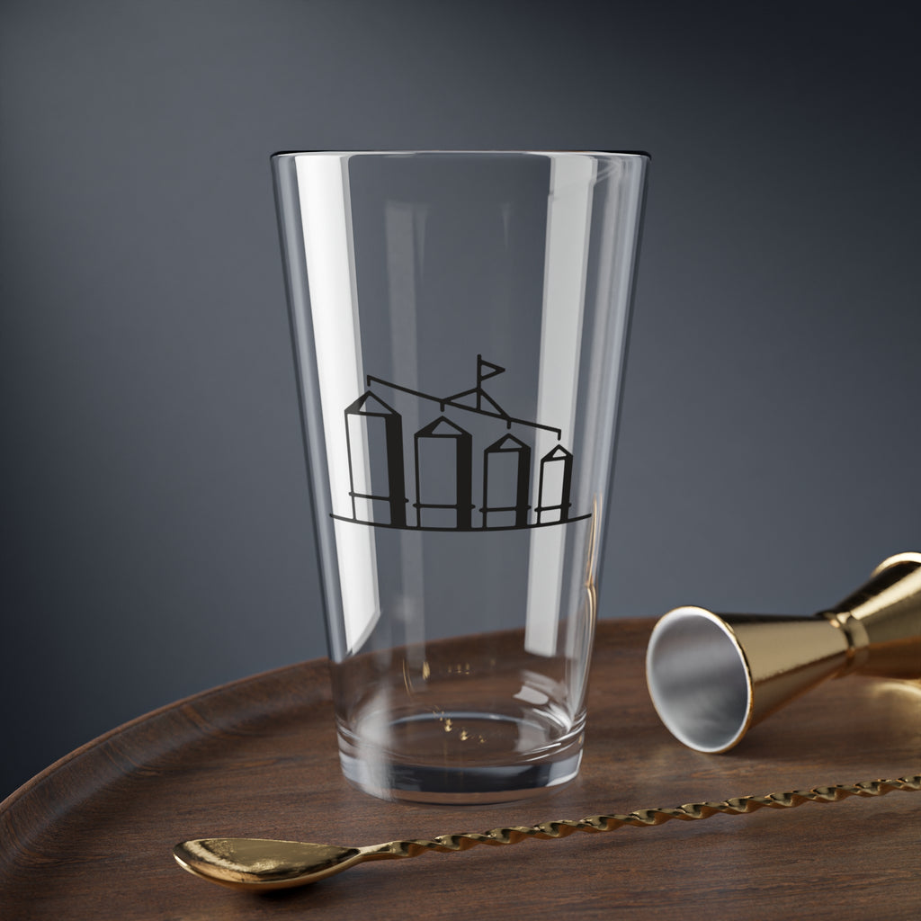 Four Silos Taproom Pint Glass