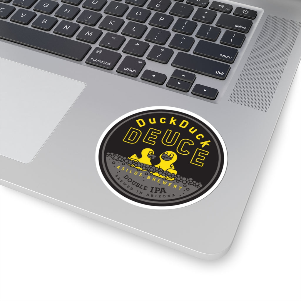 DuckDuck Deuce Beer Logo Sticker