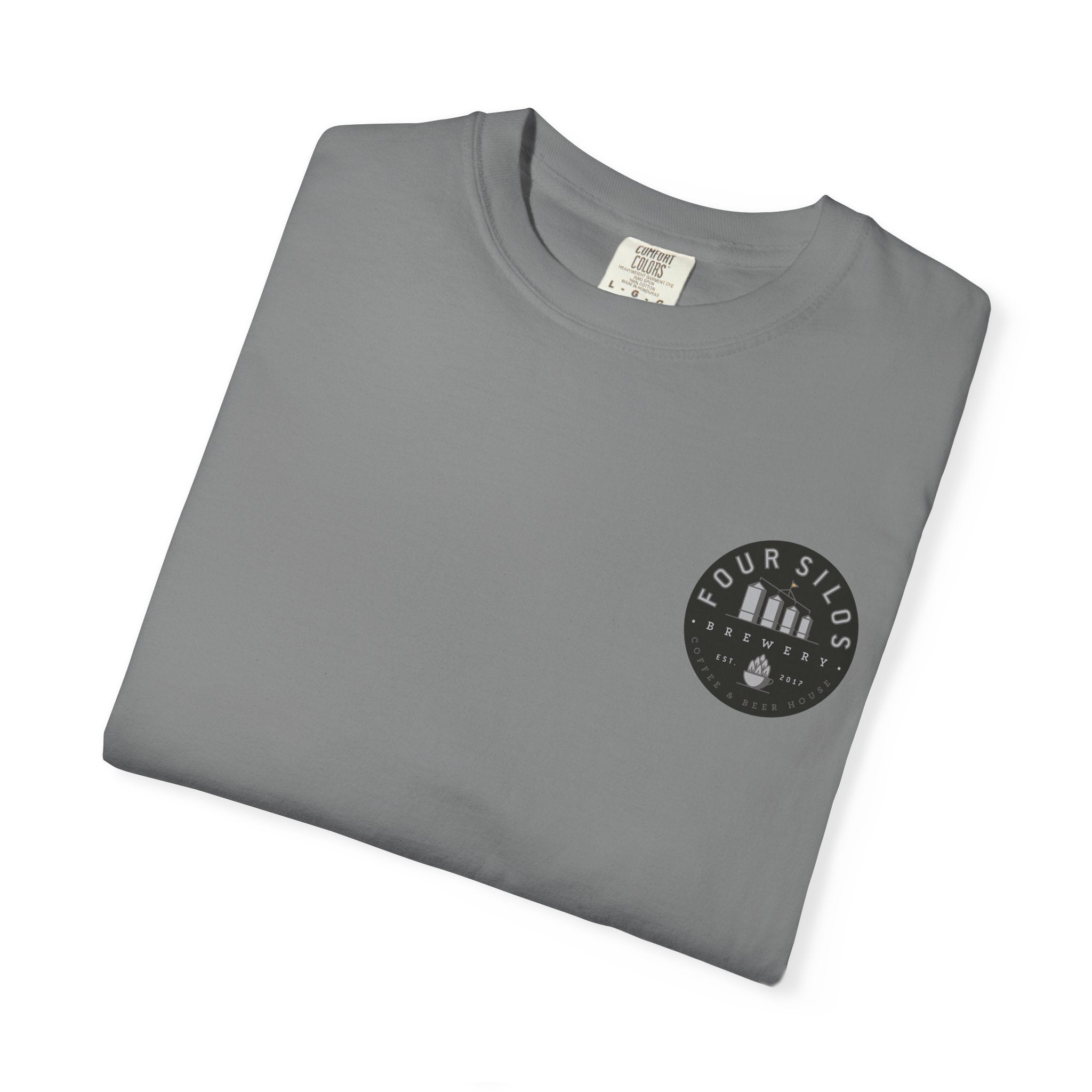 Four Silos Pocket Logo Tee