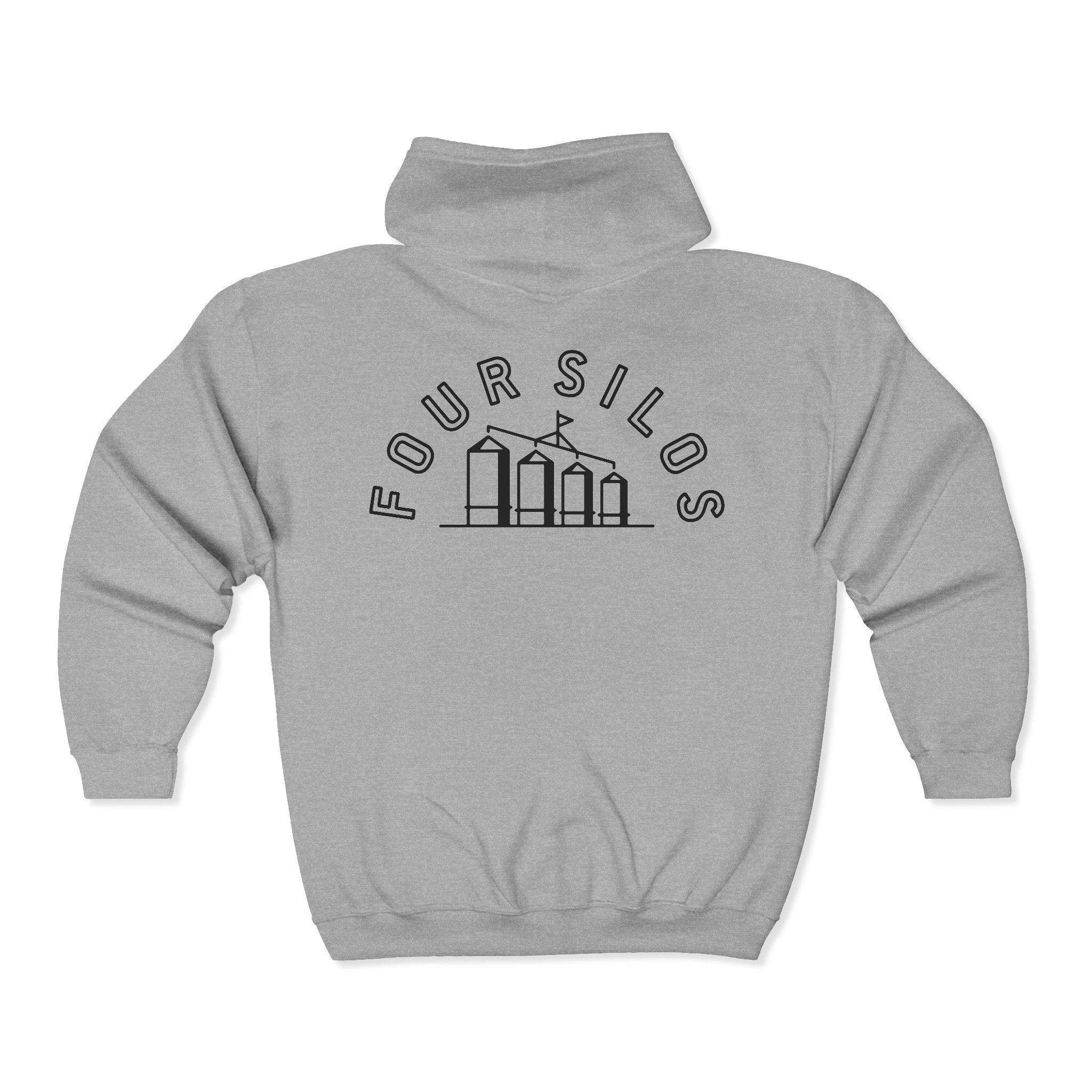 Four Silos Full-Zip Hoodie