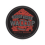Wood Shed Wallop Beer Logo Sticker
