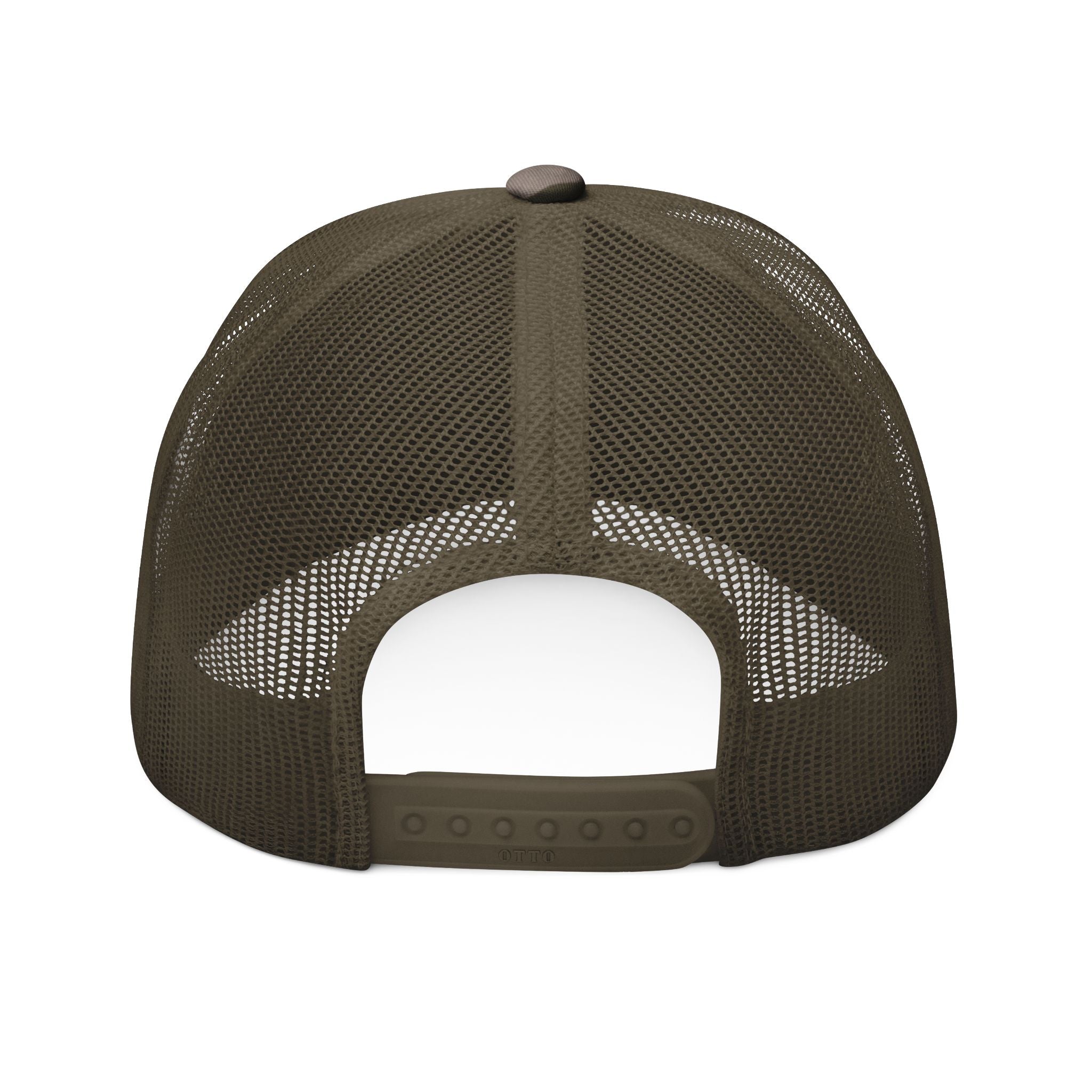 Four Silos Embroidered Camo Trucker Hat