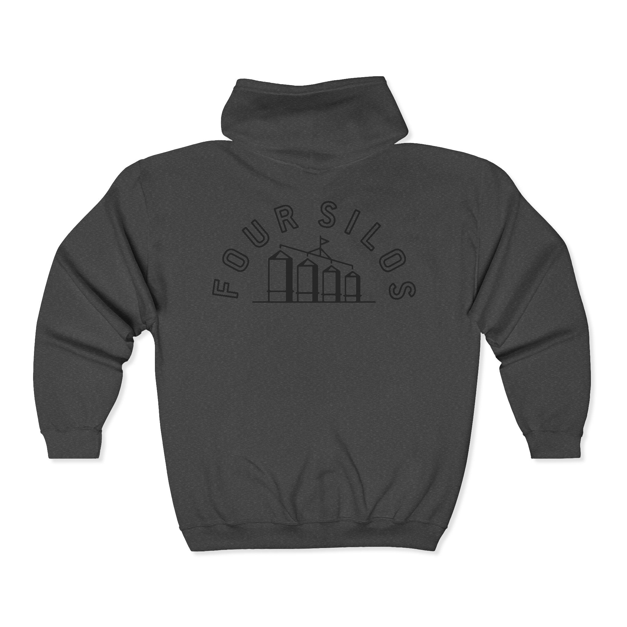 Four Silos Full-Zip Hoodie