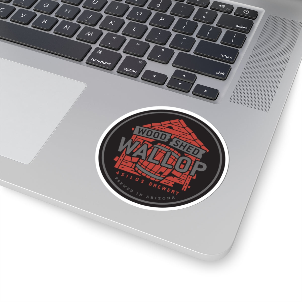 Wood Shed Wallop Beer Logo Sticker