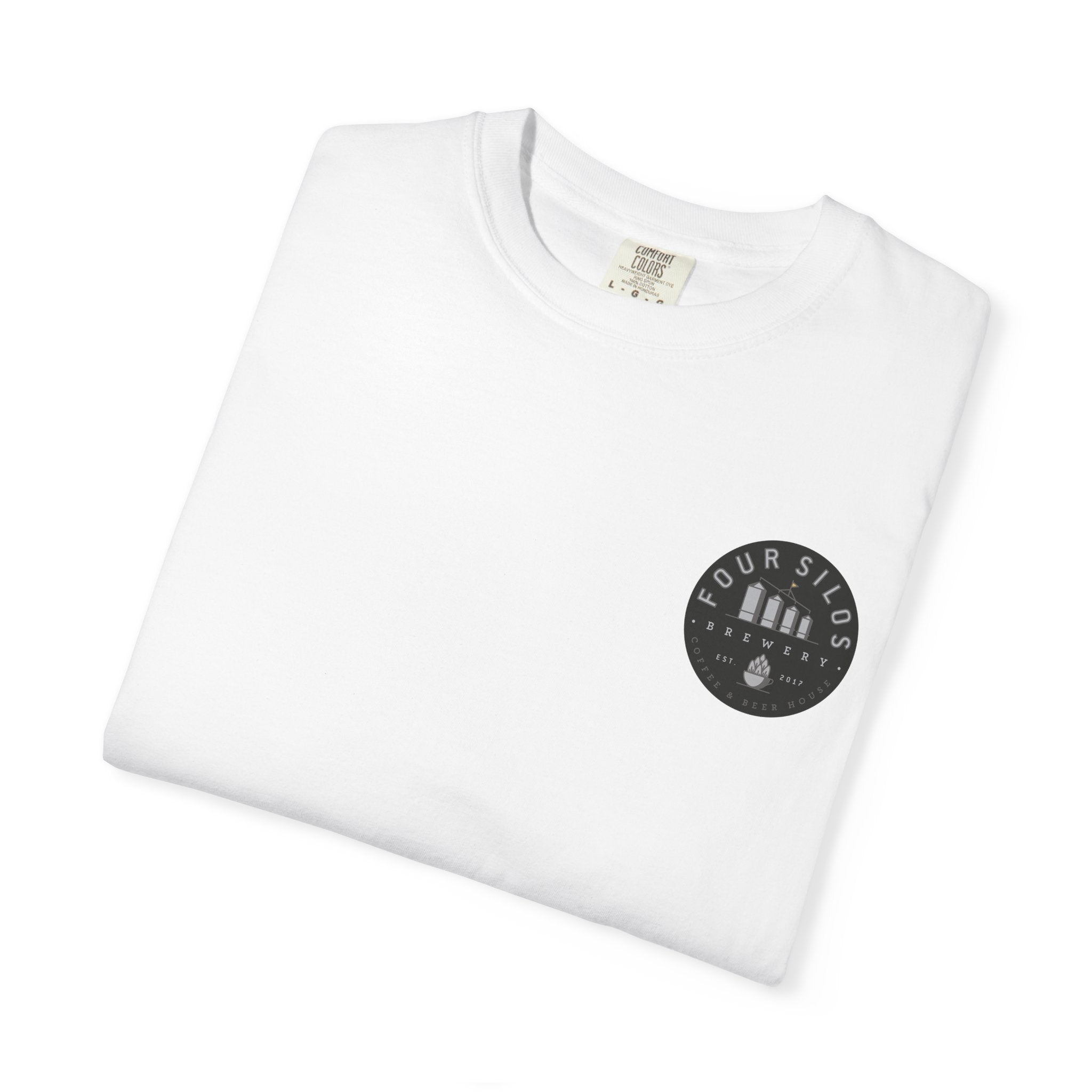 Four Silos Pocket Logo Tee