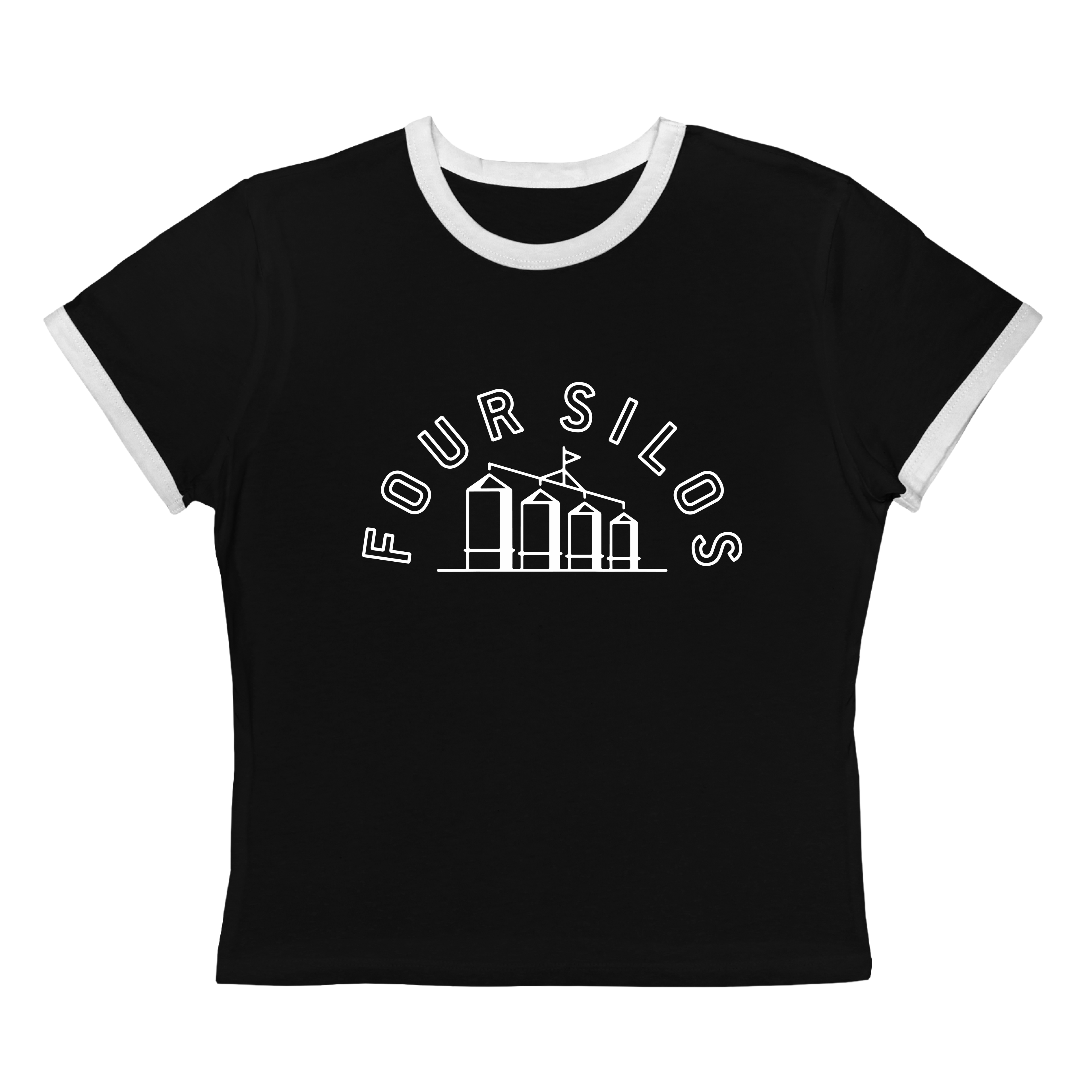 Four Silos Women's Ringer Tee