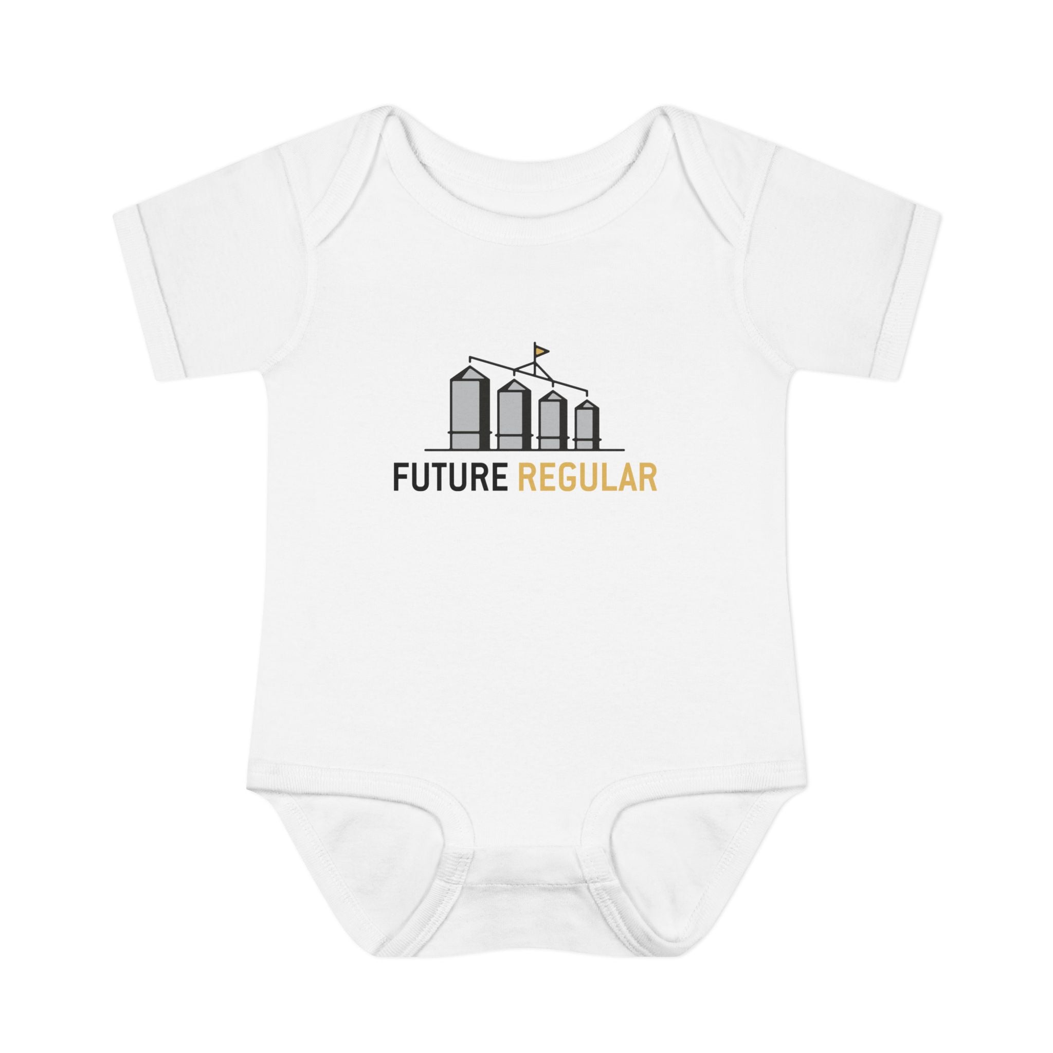 Four Silos Future Regular Baby Bodysuit
