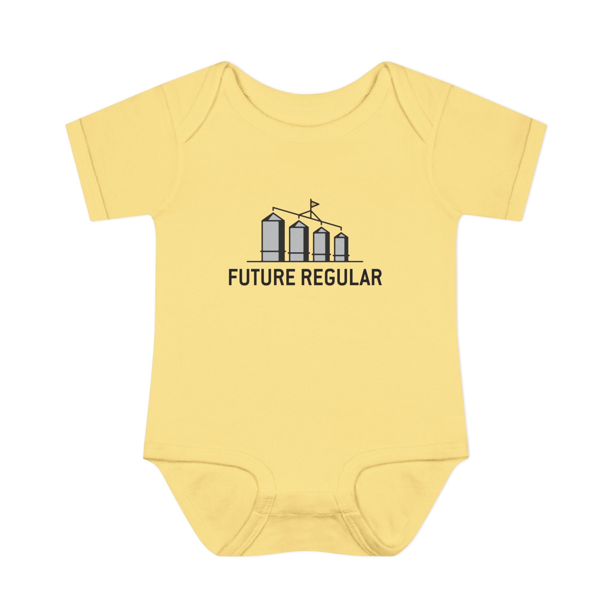 Four Silos Future Regular Baby Bodysuit
