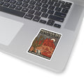 Mountain Red Sticker — Four Silos Brewery x The Kruse Brothers