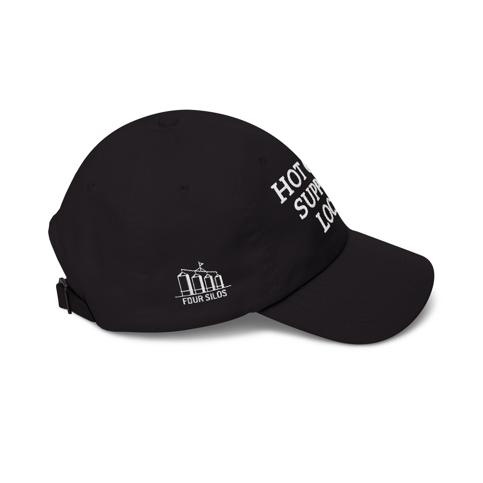 Hot Girls Support Local Embroidered Hat