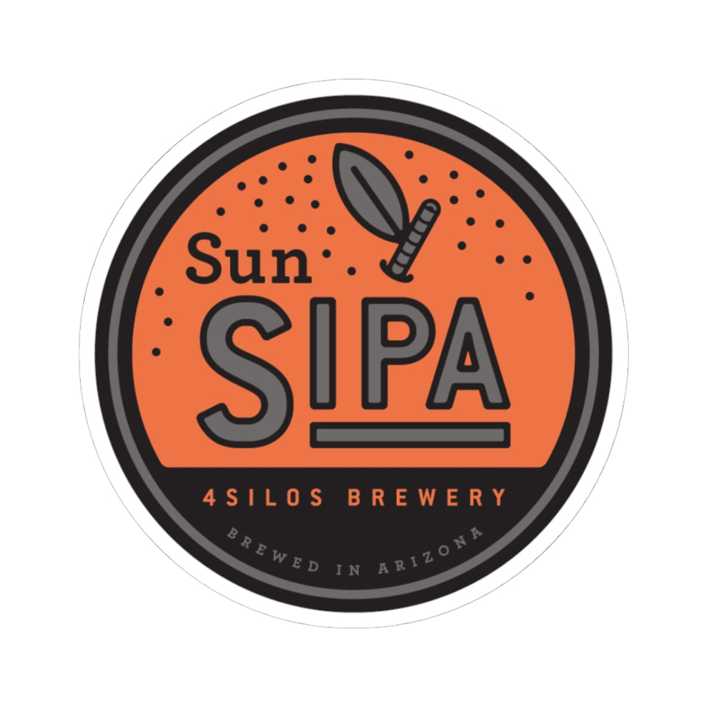 Sun Sipa Beer Logo Sticker