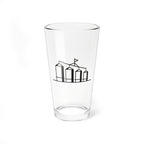 Four Silos Taproom Pint Glass