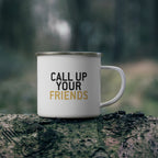Four Silos Enamel Camping Mug – Call Up Your Friends