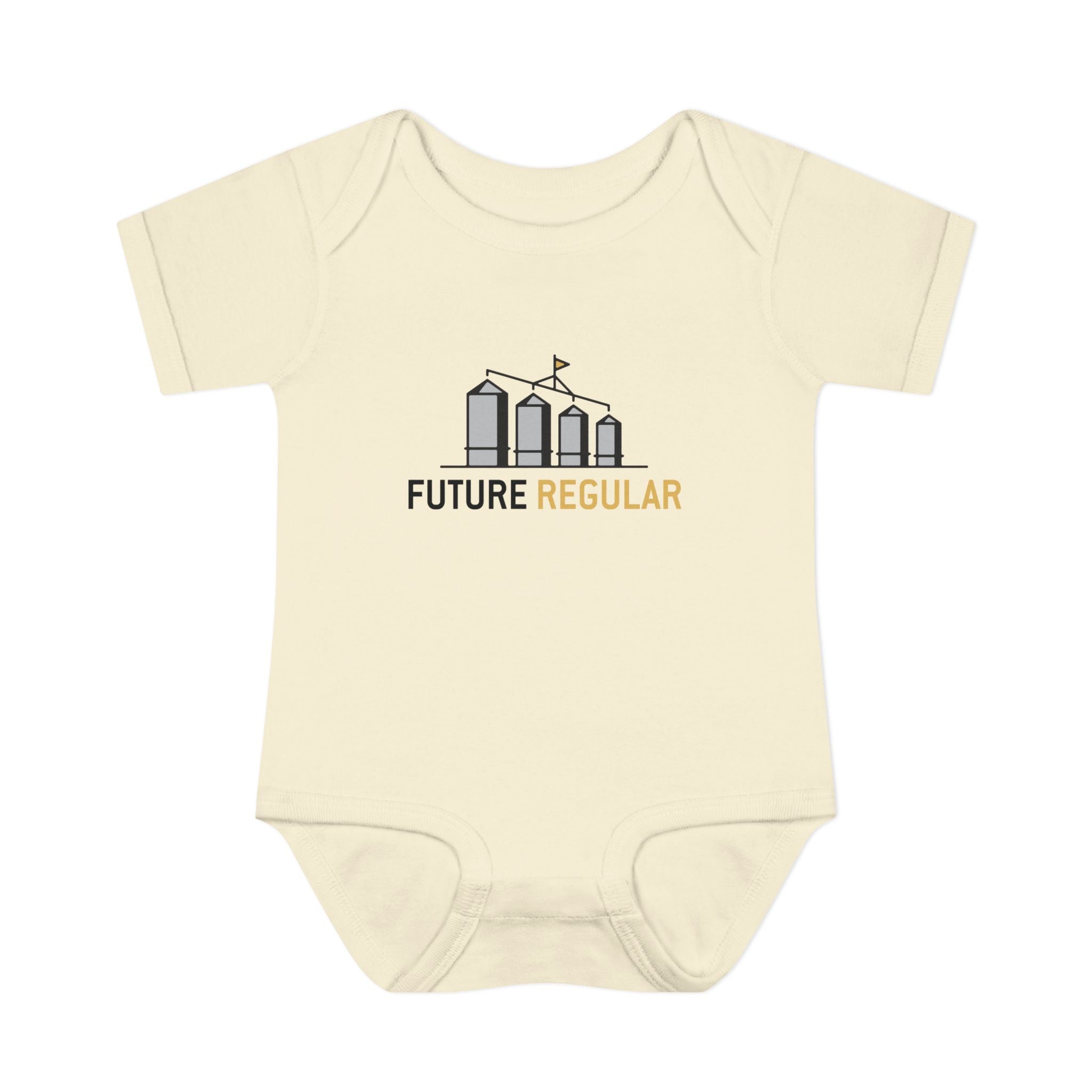Four Silos Future Regular Baby Bodysuit