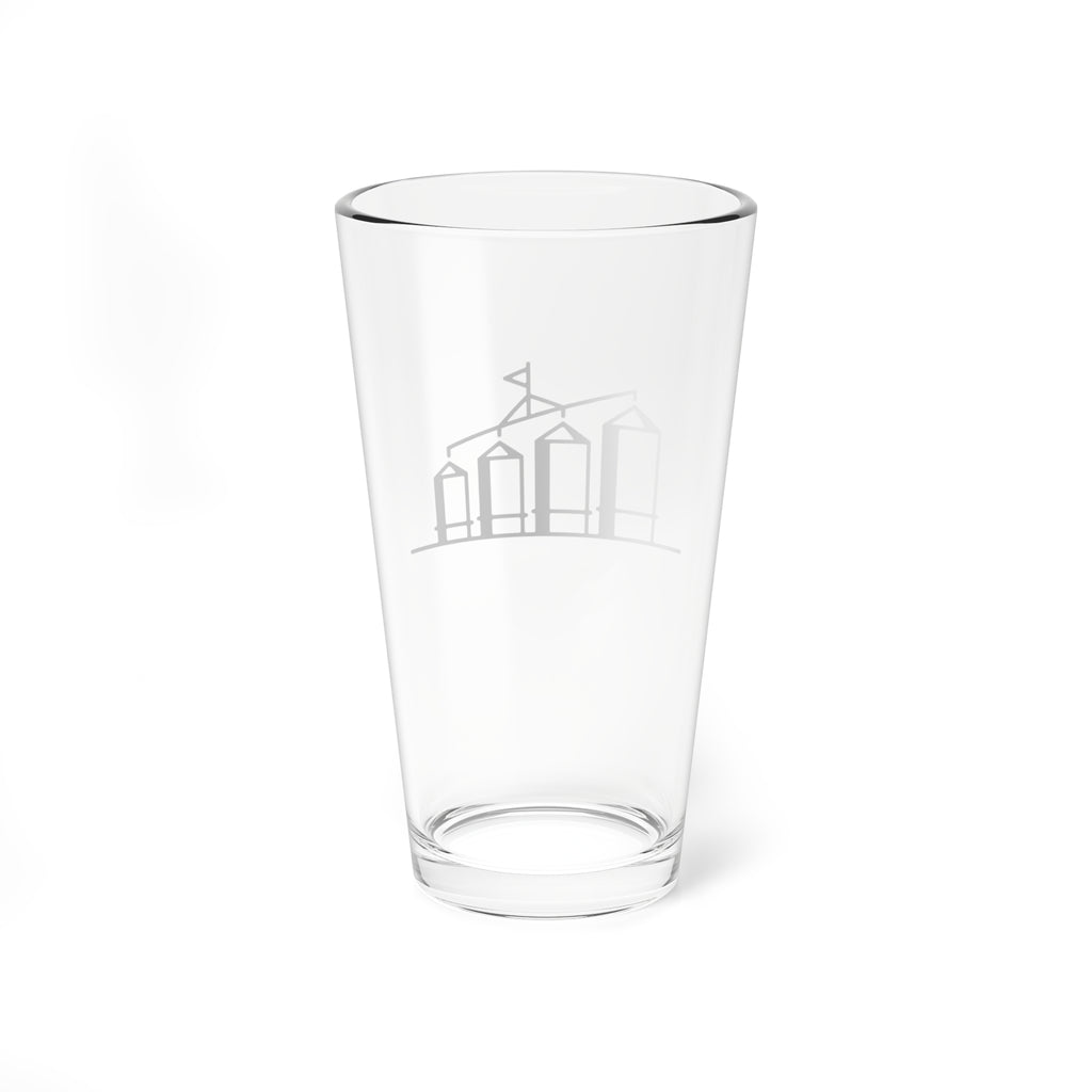 Four Silos Taproom Pint Glass