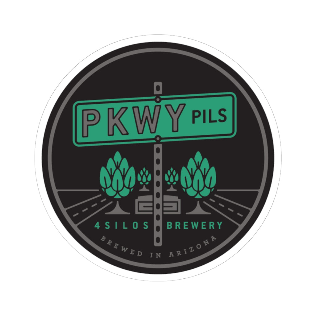 Pkwy Pils Beer Logo Sticker