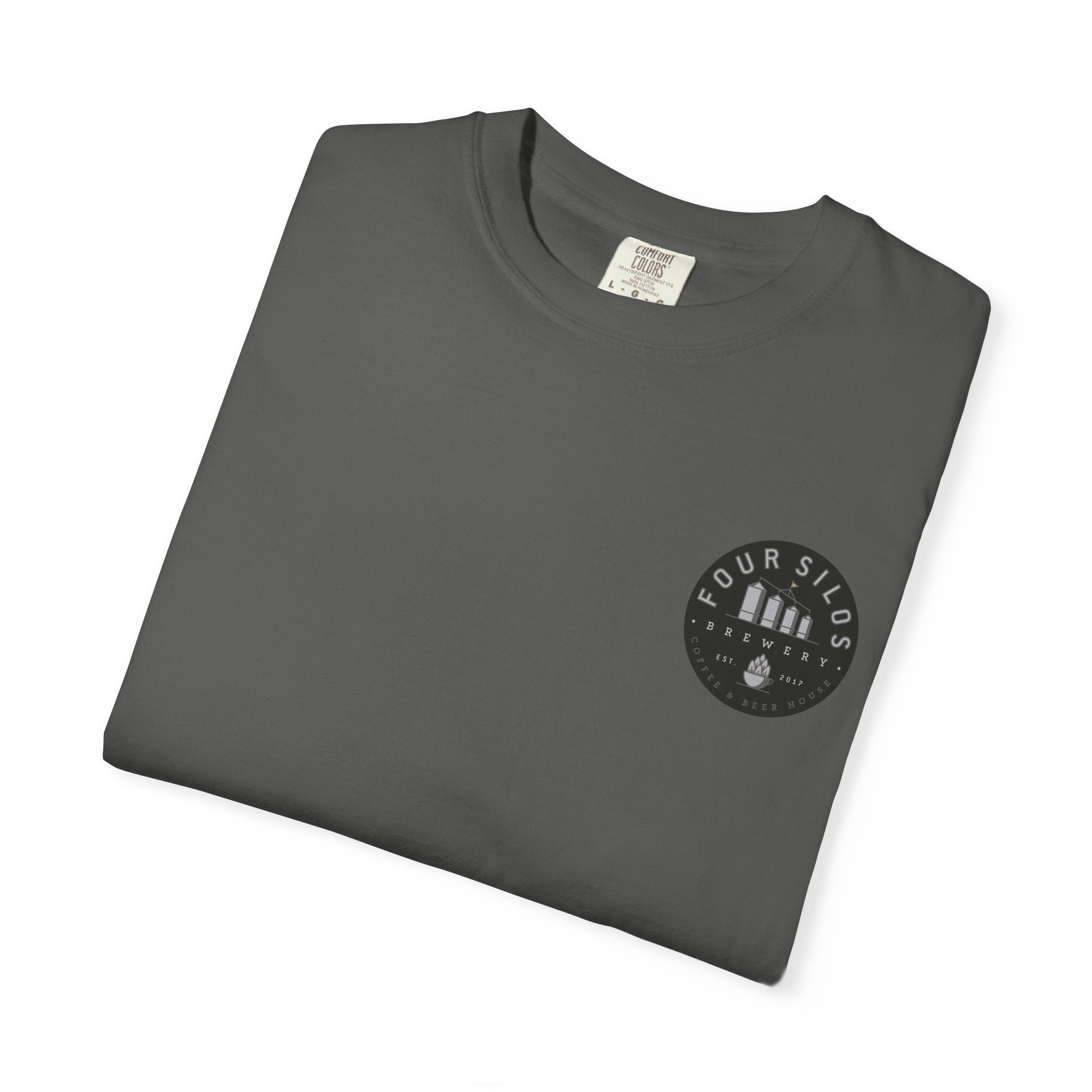 Four Silos Pocket Logo Tee