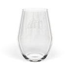 Four Silos Stemless Wine Glass